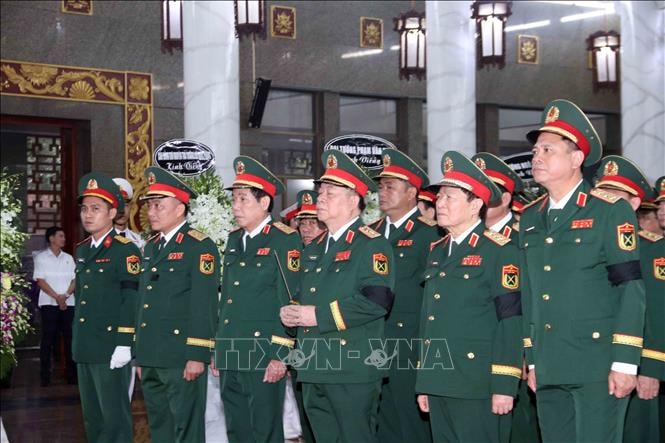 Lễ tang cấp nhà nước Đại tướng, AHLLVT nhân dân Lê Văn Dũng- Ảnh 3.
