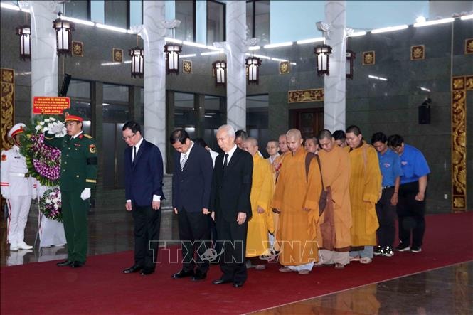 Lễ tang cấp nhà nước Đại tướng, AHLLVT nhân dân Lê Văn Dũng- Ảnh 5.