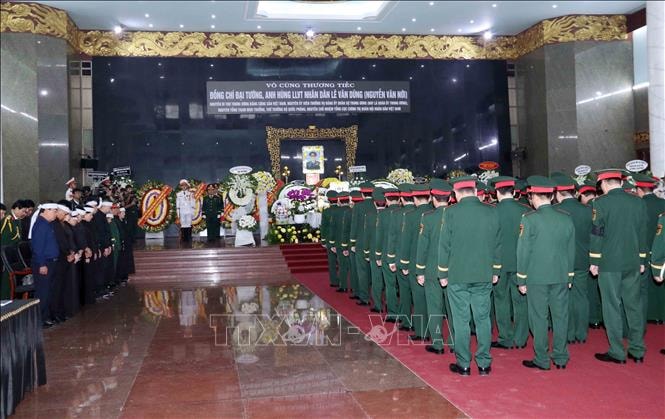 Lễ tang cấp nhà nước Đại tướng, AHLLVT nhân dân Lê Văn Dũng- Ảnh 1.