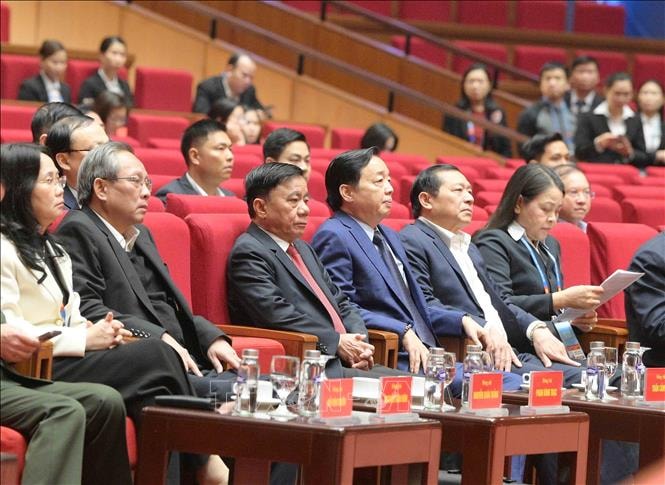 Thường trực Ban Bí thư Trần Cẩm Tú tổng duyệt công tác tổ chức phục vụ Đại hội XIV của Đảng- Ảnh 2.