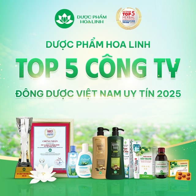 Dược phẩm Hoa Linh tiếp tục được vinh danh Top 5 Công ty Đông dược uy tín- Ảnh 2.