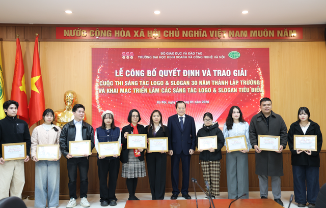 Lan tỏa niềm tự hào HUBT qua cuộc thi sáng tác Logo, Slogan kỷ niệm 30 năm thành lập- Ảnh 3.