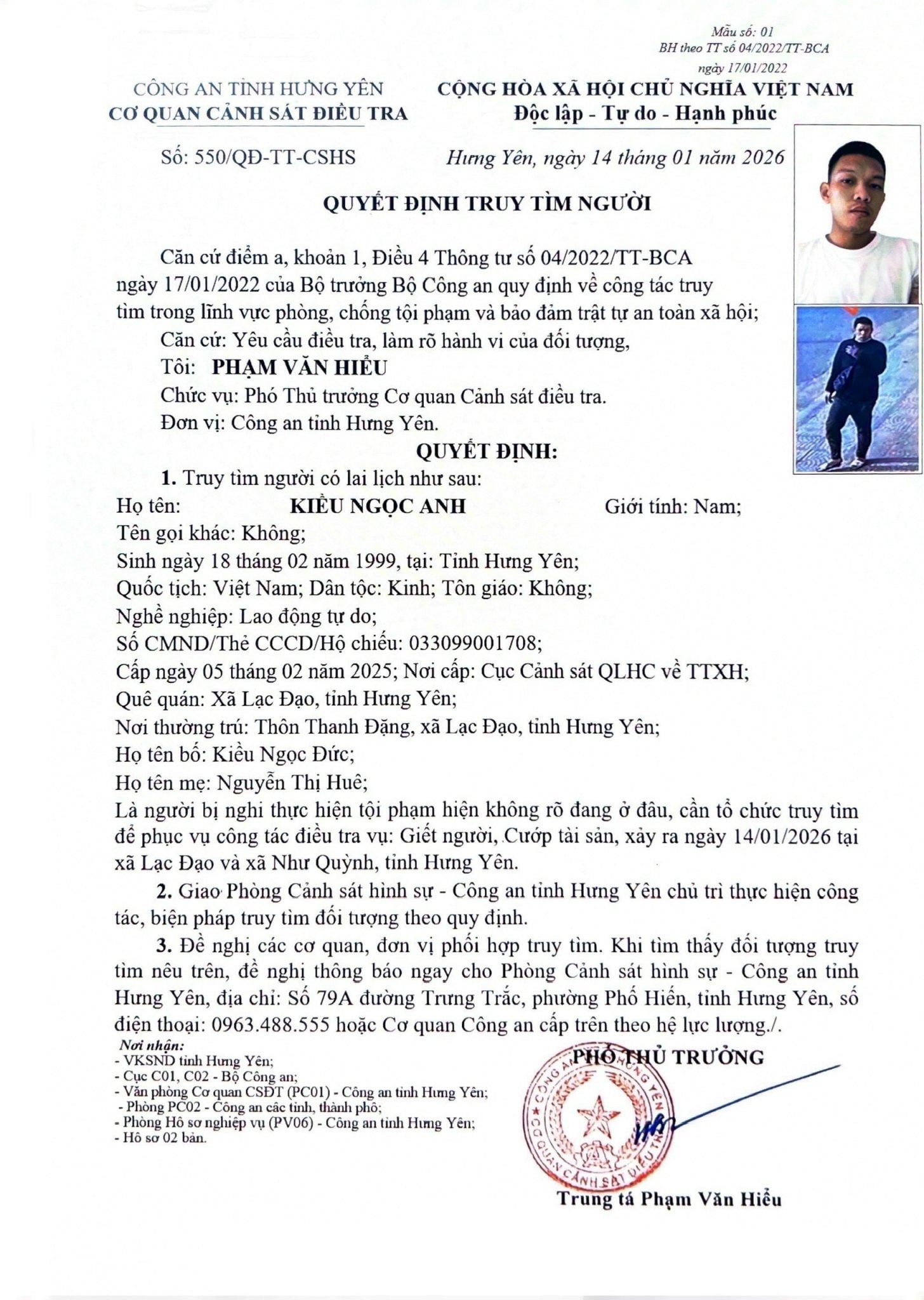 Nghi phạm sát hại 2 người phụ nữ ở Hưng Yên ra đầu thú- Ảnh 2.