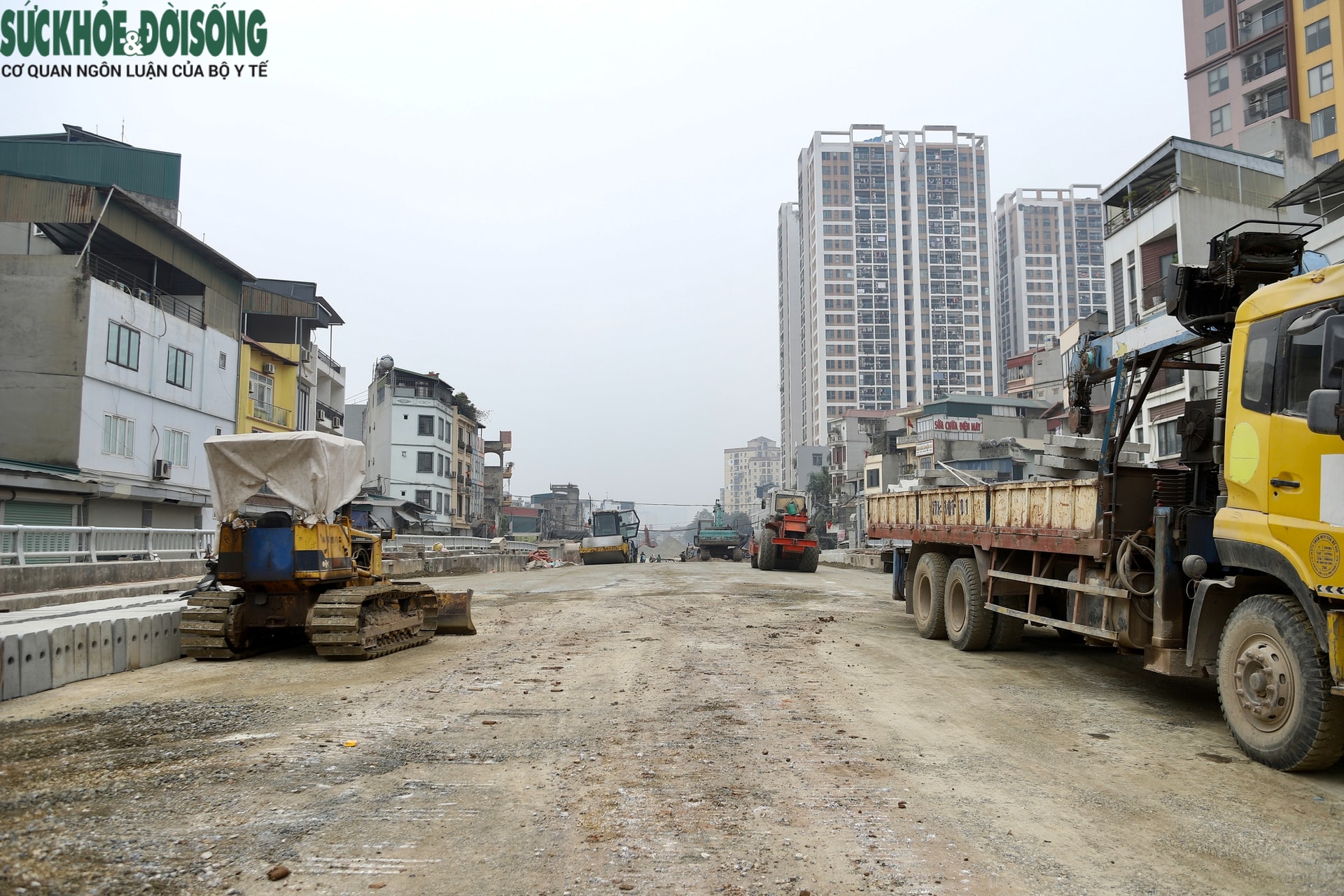 Cận cảnh hầm chui Kim Đồng những ngày nước rút chuẩn bị thông xe kỹ thuật- Ảnh 6.