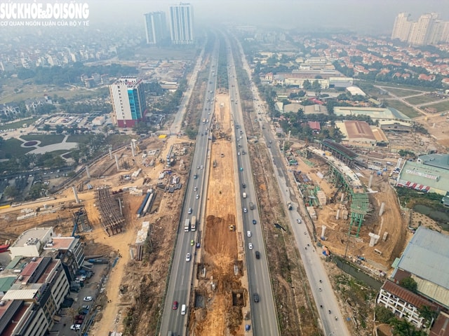 Toàn cảnh 'siêu nút giao' hơn 2.300 tỷ đồng nối Vành đai 3,5 với Đại lộ Thăng Long- Ảnh 3.