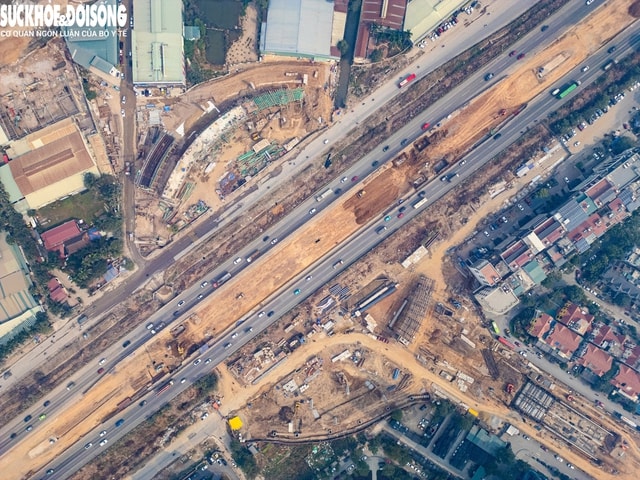 Toàn cảnh 'siêu nút giao' hơn 2.300 tỷ đồng nối Vành đai 3,5 với Đại lộ Thăng Long- Ảnh 4.