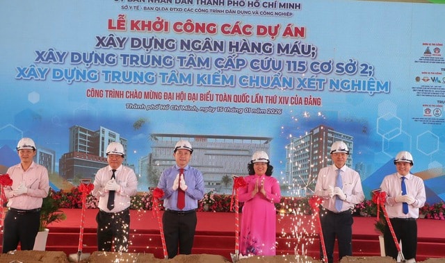 TPHCM khởi công 3 dự án y tế hơn 1.000 tỷ đồng tại Tân Kiên: Hướng tới trung tâm chăm sóc sức khỏe ASEAN- Ảnh 2.