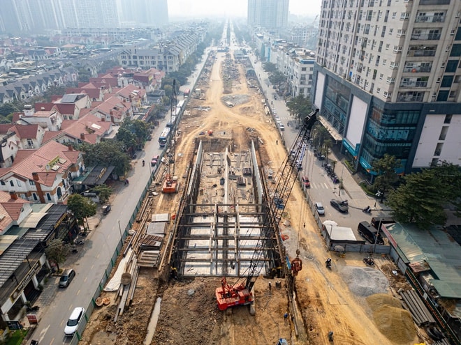 Toàn cảnh 'siêu nút giao' hơn 2.300 tỷ đồng nối Vành đai 3,5 với Đại lộ Thăng Long- Ảnh 8.