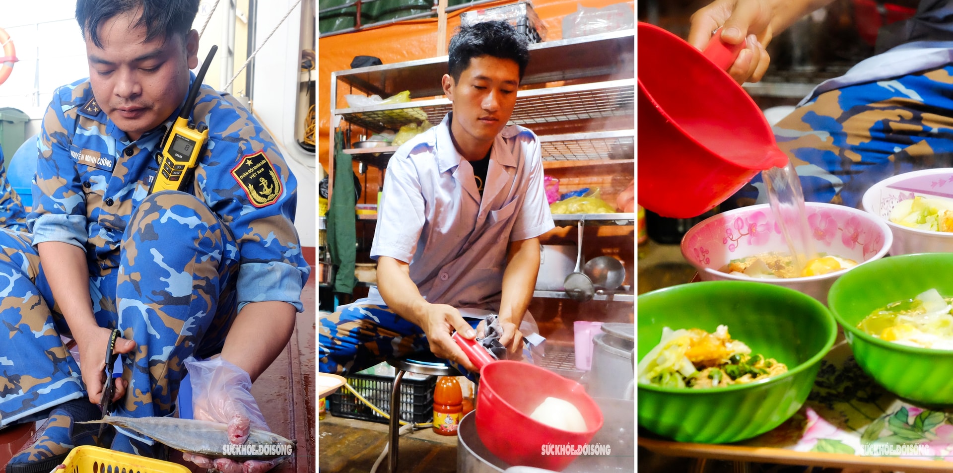 Những người giữ lửa thầm lặng trên tàu hải quân- Ảnh 8.