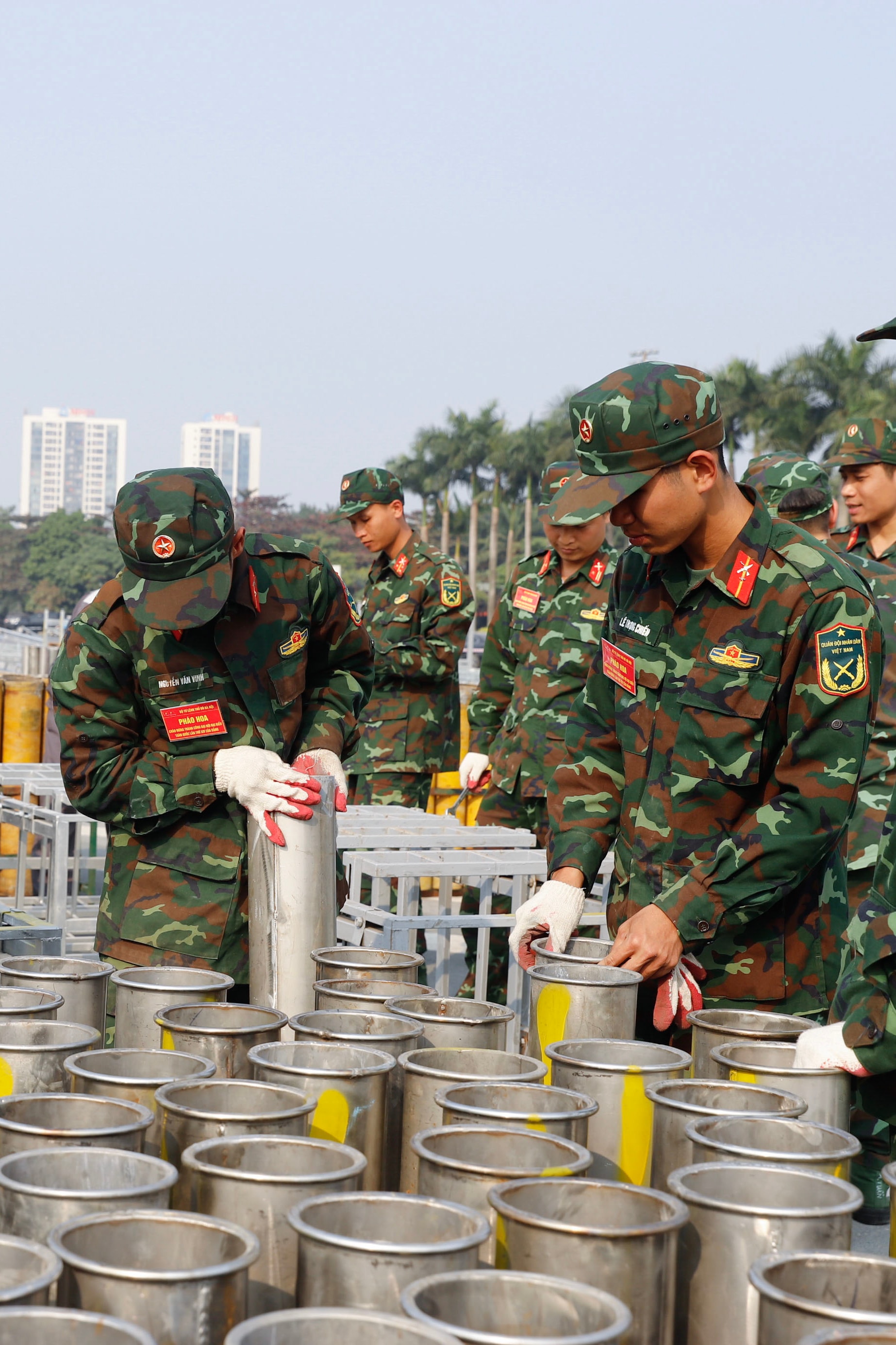 Mỹ Đình trước giờ 