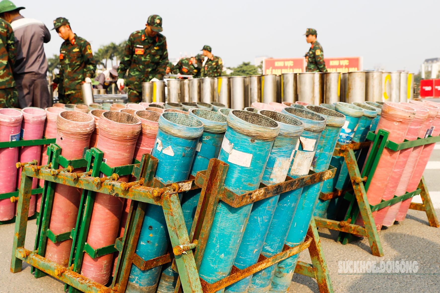 Mỹ Đình trước giờ 