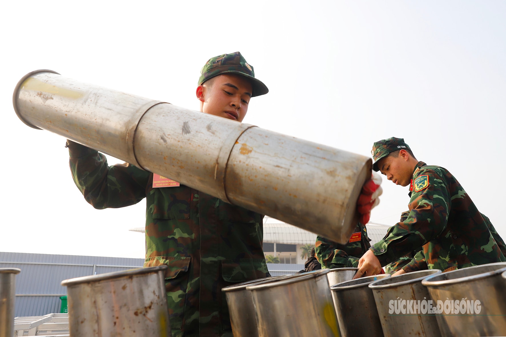 Mỹ Đình trước giờ 