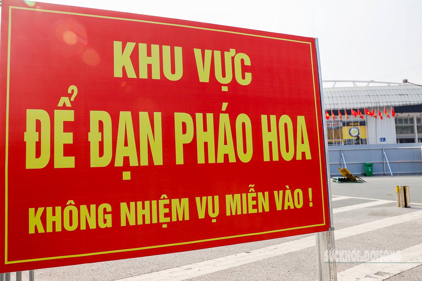 Mỹ Đình trước giờ 