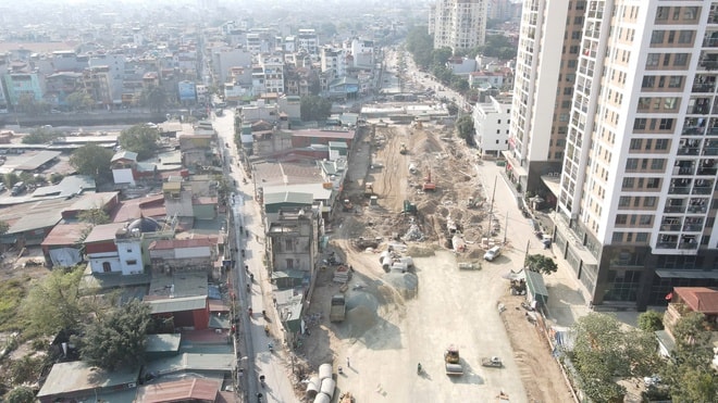 Vành đai 2,5 đoạn Đầm Hồng - Quốc lộ 1A trước hạn thông xe- Ảnh 4. Vành đai 2,5 đoạn Đầm Hồng - Quốc lộ 1A trước hạn thông xe- Ảnh 4.