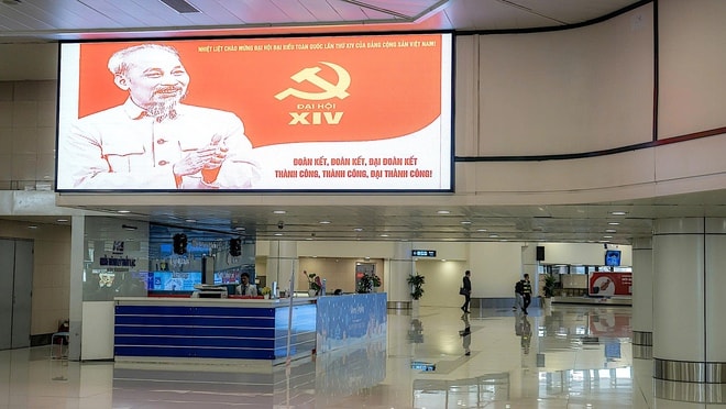 Sân bay Nội Bài duy trì trạng thái sẵn sàng cao nhất phục vụ Đại hội XIV của Đảng- Ảnh 4. Sân bay Nội Bài duy trì trạng thái sẵn sàng cao nhất phục vụ Đại hội XIV của Đảng- Ảnh 4.