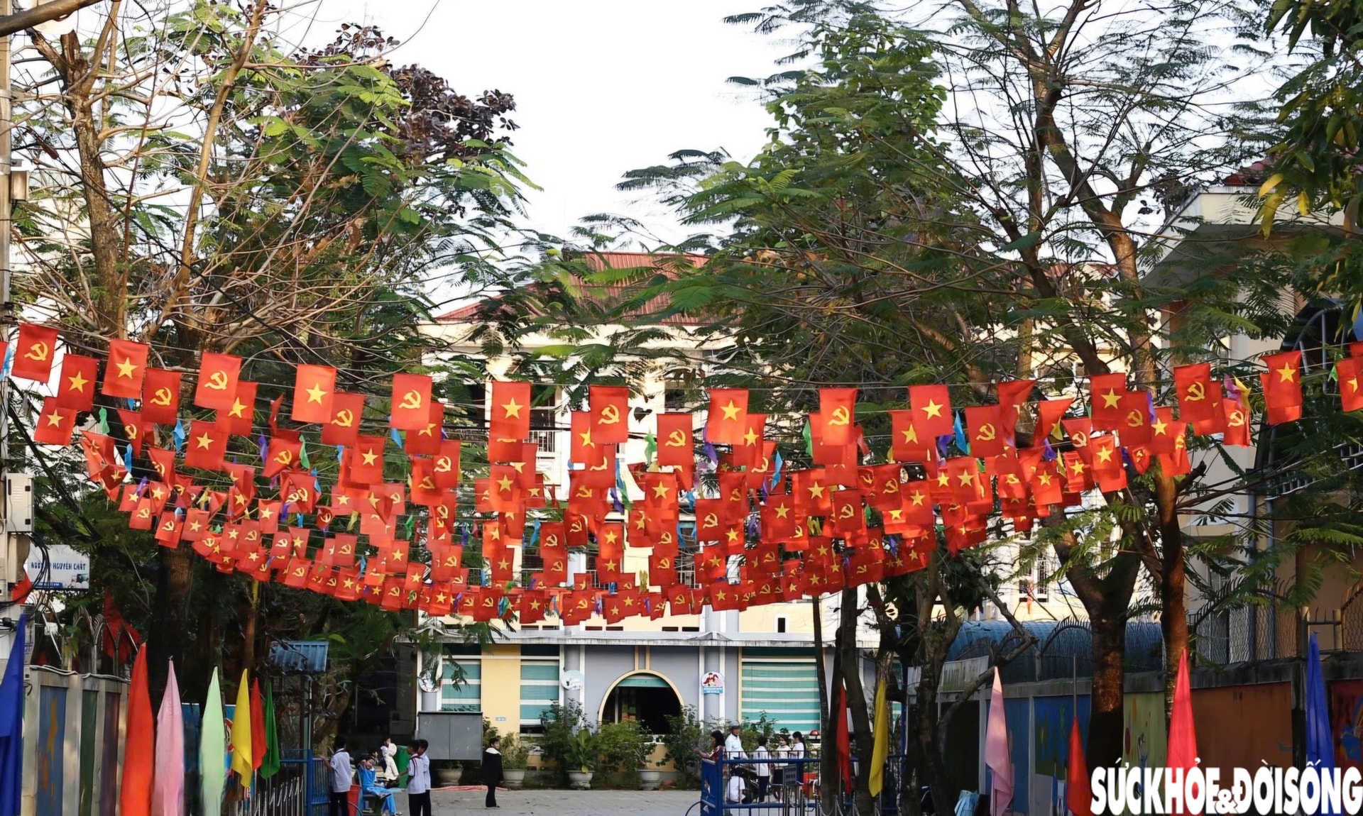 TP Huế rực rỡ cờ hoa hướng về Đại hội XIV của Đảng- Ảnh 13.