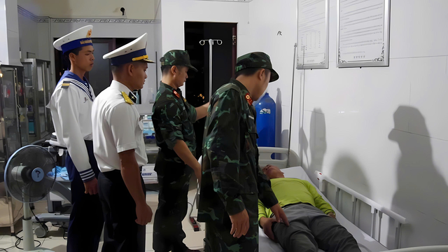 Lực lượng quân y Trường Sa hướng về Đại hội XIV của Đảng- Ảnh 3.