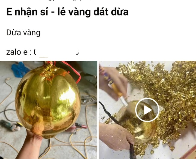Dịch vụ vẽ dừa kiếm hàng chục triệu đồng mỗi tháng dịp cận Tết- Ảnh 3. Dịch vụ vẽ dừa kiếm hàng chục triệu đồng mỗi tháng dịp cận Tết- Ảnh 3.