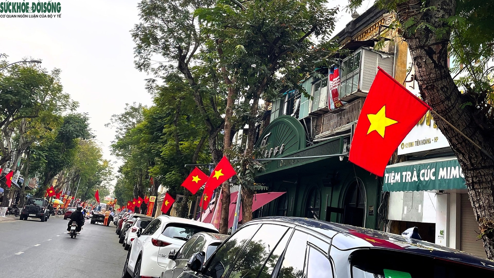 Hải Phòng, Quảng Ninh rực sắc đỏ chào mừng Đại hội lần thứ XIV của Đảng- Ảnh 6. Hải Phòng, Quảng Ninh rực sắc đỏ chào mừng Đại hội lần thứ XIV của Đảng- Ảnh 6.