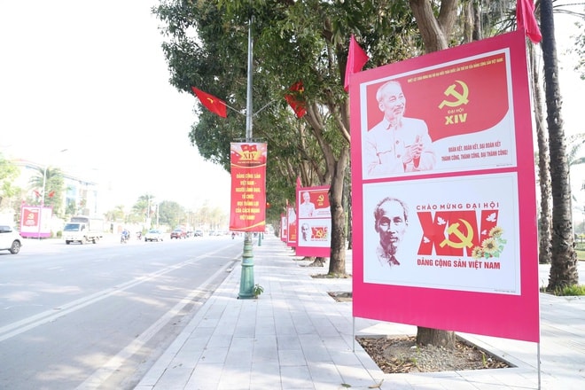 Thanh Hóa - Nghệ An rực đỏ cờ hoa hướng về Đại hội XIV của Đảng- Ảnh 5. Thanh Hóa - Nghệ An rực đỏ cờ hoa hướng về Đại hội XIV của Đảng- Ảnh 5.