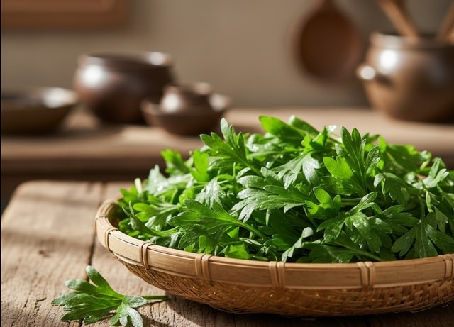 Thực đơn 5 món ngon từ ngải cứu giúp bồi bổ cơ thể mùa lạnh- Ảnh 1.