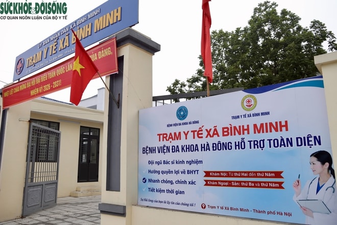 BVĐK Hà Đông đưa bác sĩ, thiết bị hiện đại về 'cắm chốt' tại trạm y tế xã- Ảnh 3.