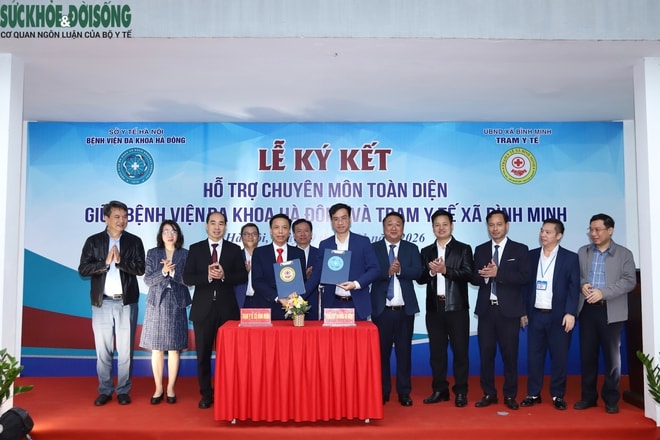 BVĐK Hà Đông đưa bác sĩ, thiết bị hiện đại về 'cắm chốt' tại trạm y tế xã- Ảnh 4.