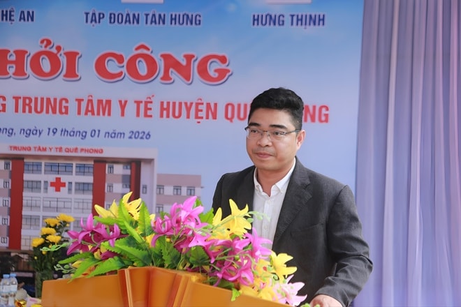 Khởi công Trung tâm Y tế Quế Phong – điểm tựa chăm sóc sức khỏe nơi vùng biên- Ảnh 3.