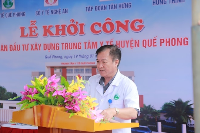 Khởi công Trung tâm Y tế Quế Phong – điểm tựa chăm sóc sức khỏe nơi vùng biên- Ảnh 4.