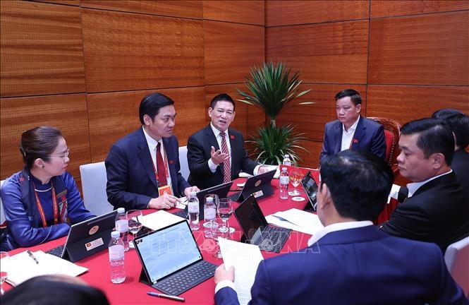 Đại biểu thảo luận các văn kiện Đại hội XIV của Đảng- Ảnh 9.