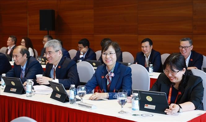 Đại biểu thảo luận các văn kiện Đại hội XIV của Đảng- Ảnh 7.