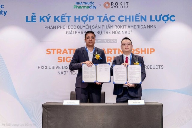 Pharmacity và ROKIT AMERICA ký kết hợp tác chiến lược mở ra định hướng phát triển bền vững tại thị trường Việt Nam- Ảnh 1.