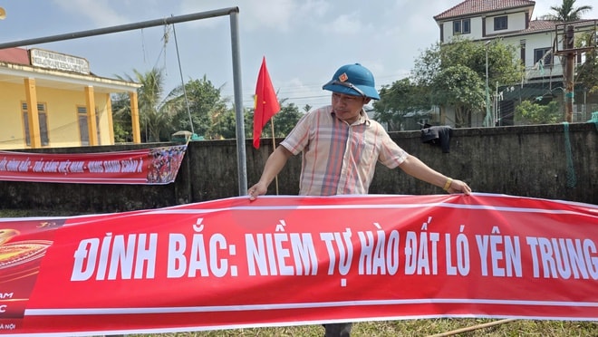 Sân làng hóa 'chảo lửa', quê nhà Đình Bắc tiếp sức U23 Việt Nam trước bán kết châu Á- Ảnh 2.