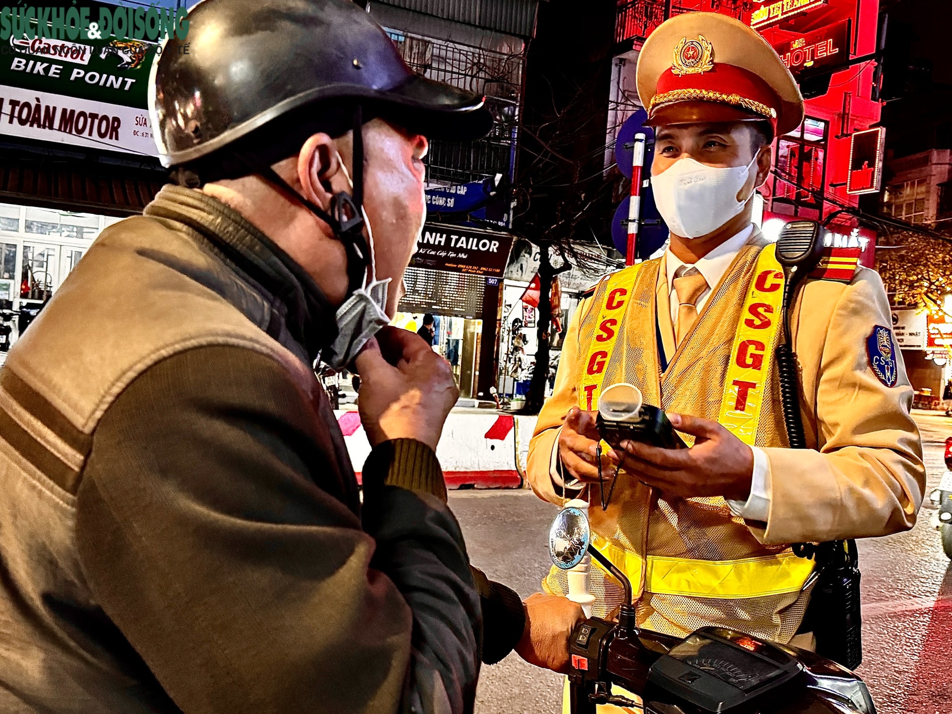 Tăng cường kiểm tra nồng độ cồn phòng ngừa hành vi gây mất an ninh, trật tự trong thời gian diễn ra Đại hội Đảng- Ảnh 2. Tăng cường kiểm tra nồng độ cồn phòng ngừa hành vi gây mất an ninh, trật tự trong thời gian diễn ra Đại hội Đảng- Ảnh 2.