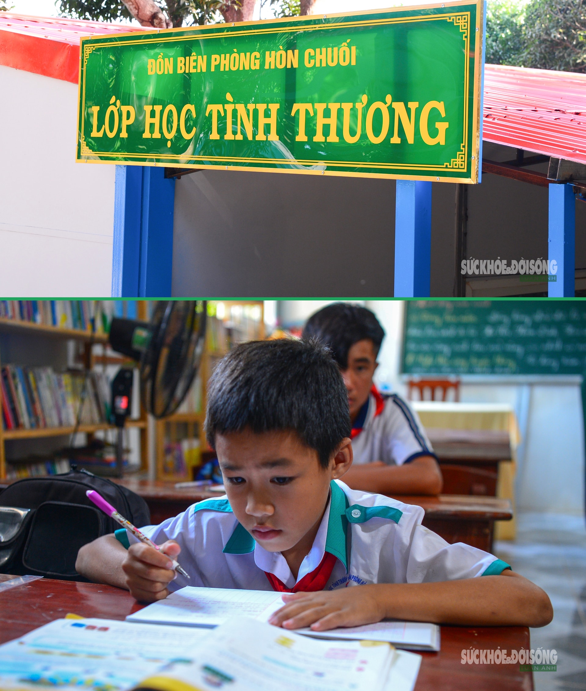 Chiến sĩ quân hàm xanh 15 năm 'gieo chữ' giữa biển trời Tây Nam- Ảnh 2.