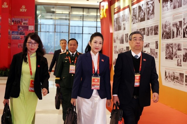 Đại hội XIV của Đảng: Hôm nay, Đại biểu dự phiên thảo luận tại hội trường về các văn kiện Đại hội- Ảnh 5.