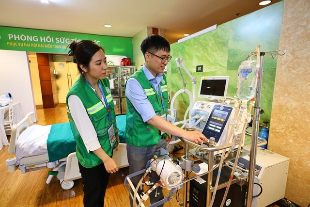 Ngành y tế đảm bảo nhân lực, trang thiết bị phục vụ Đại hội XIV của Đảng- Ảnh 1.