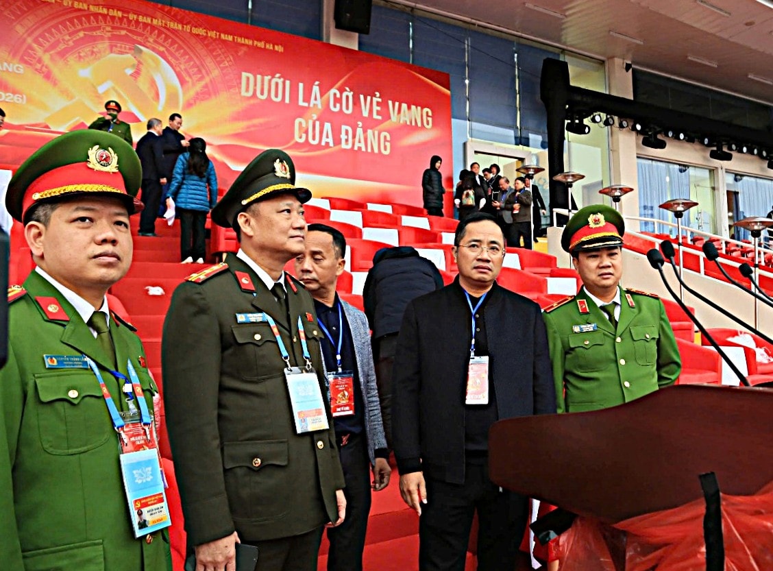 Hà Nội bảo đảm an ninh, an toàn tổng duyệt chương trình chào mừng Đại hội XIV- Ảnh 2.