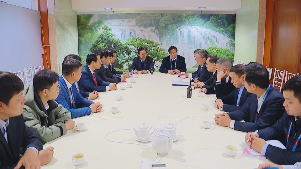 Phòng cấp cứu y tế với nhiều trang thiết bị hiện đại phục vụ tại khu vực Đại hội XIV- Ảnh 3.