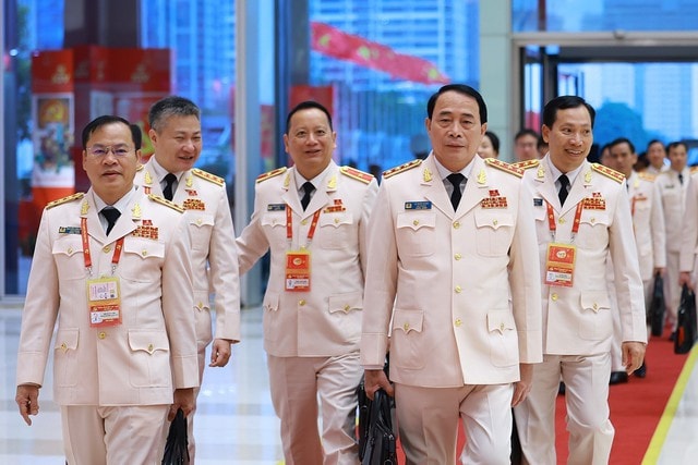 Hình ảnh đại biểu dự Đại hội XIV của Đảng trong ngày làm việc thứ ba- Ảnh 4.