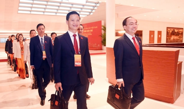 Hình ảnh đại biểu dự Đại hội XIV của Đảng trong ngày làm việc thứ ba- Ảnh 7.