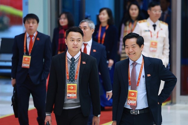 Hình ảnh đại biểu dự Đại hội XIV của Đảng trong ngày làm việc thứ ba- Ảnh 9.