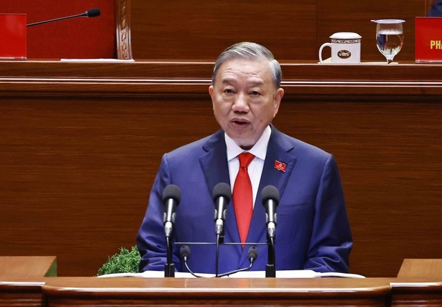 Tổng Bí thư Tô Lâm tái cử Ban Chấp hành Trung ương Đảng khóa XIV- Ảnh 1.