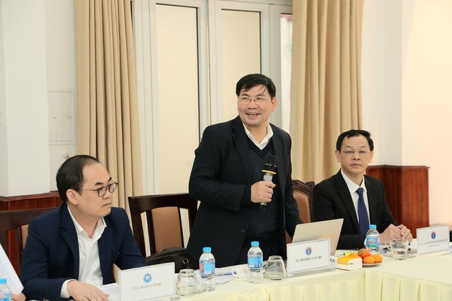 Thứ trưởng Nguyễn Tri Thức thăm, làm việc và chúc Tết Viện Kiểm nghiệm thuốc Trung ương- Ảnh 3.