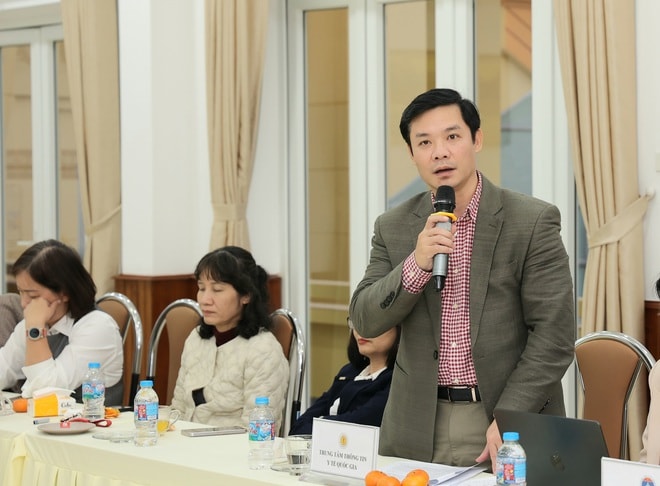 Thứ trưởng Nguyễn Tri Thức thăm, làm việc và chúc Tết Viện Kiểm nghiệm thuốc Trung ương- Ảnh 5.