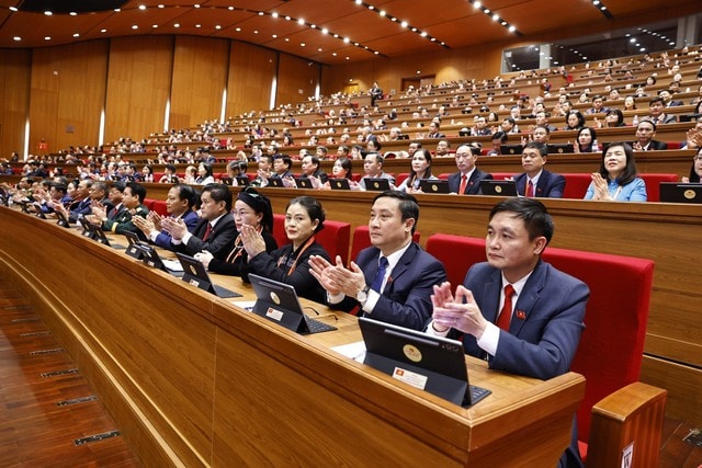 Toàn văn phát biểu của Tổng Bí thư Tô Lâm bế mạc Đại hội Đảng lần thứ XIV- Ảnh 3.