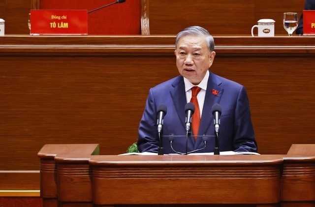 Toàn văn phát biểu của Tổng Bí thư Tô Lâm bế mạc Đại hội Đảng lần thứ XIV- Ảnh 1.