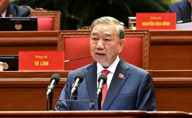 Tổng Bí thư Ban Chấp hành Trung ương Đảng khoá XIV Tô Lâm.