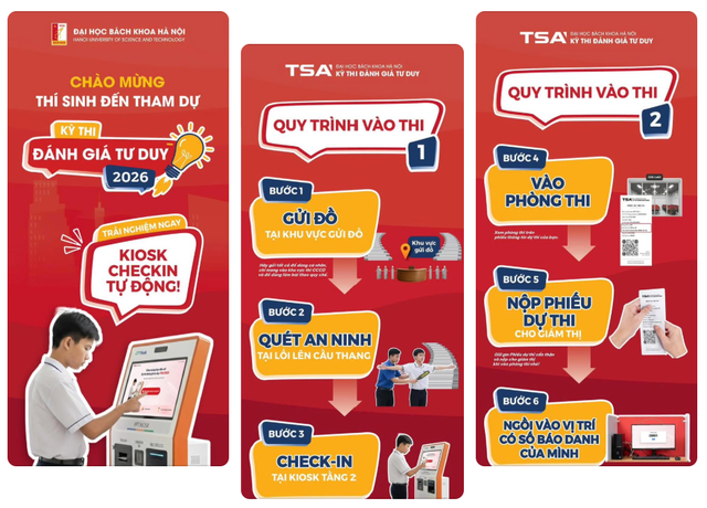 Hôm nay, kỳ thi riêng đầu tiên của mùa tuyển sinh 2026 khởi động- Ảnh 1.