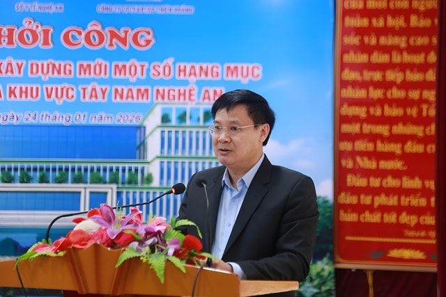 Khởi công Bệnh viện Đa khoa khu vực Tây Nam: Thêm điểm tựa chữa bệnh cho miền núi, vùng biên- Ảnh 3. Khởi công Bệnh viện Đa khoa khu vực Tây Nam: Thêm điểm tựa chữa bệnh cho miền núi, vùng biên- Ảnh 3.